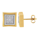 1/4CTW LAB GROWN DIAMOND EARRINGS