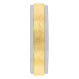 STEP DOWN EDGE BRUSHED BAND