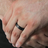 STEP DOWN EDGE BRUSHED BAND