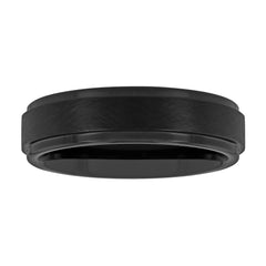 STEP DOWN EDGE BRUSHED BAND