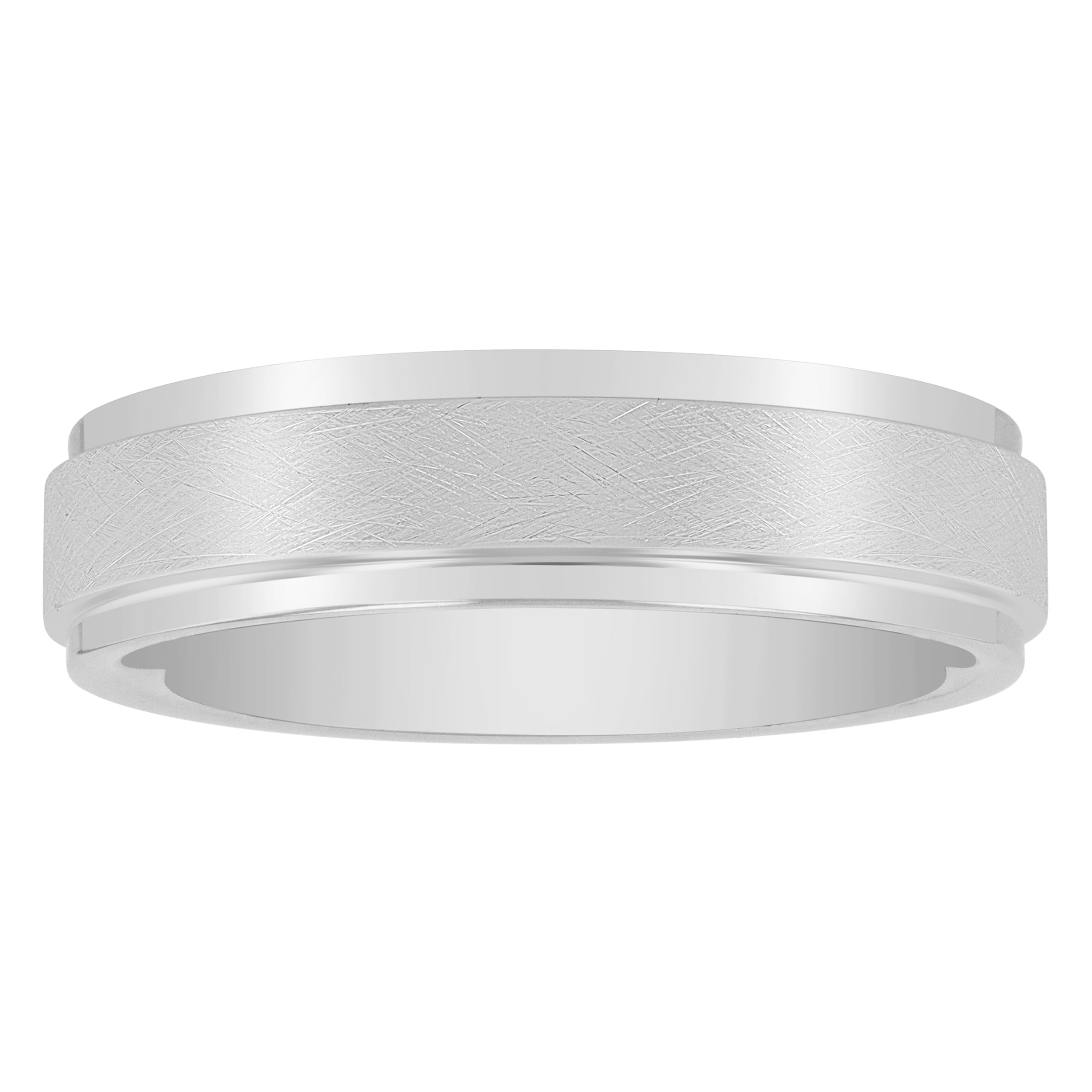 STEP DOWN EDGE BRUSHED BAND