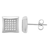 CUBIC ZIRCONIA STUD EARRINGS