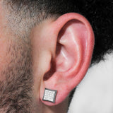 CUBIC ZIRCONIA STUD EARRINGS