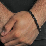 H LINK BRACELET & CHAIN SET