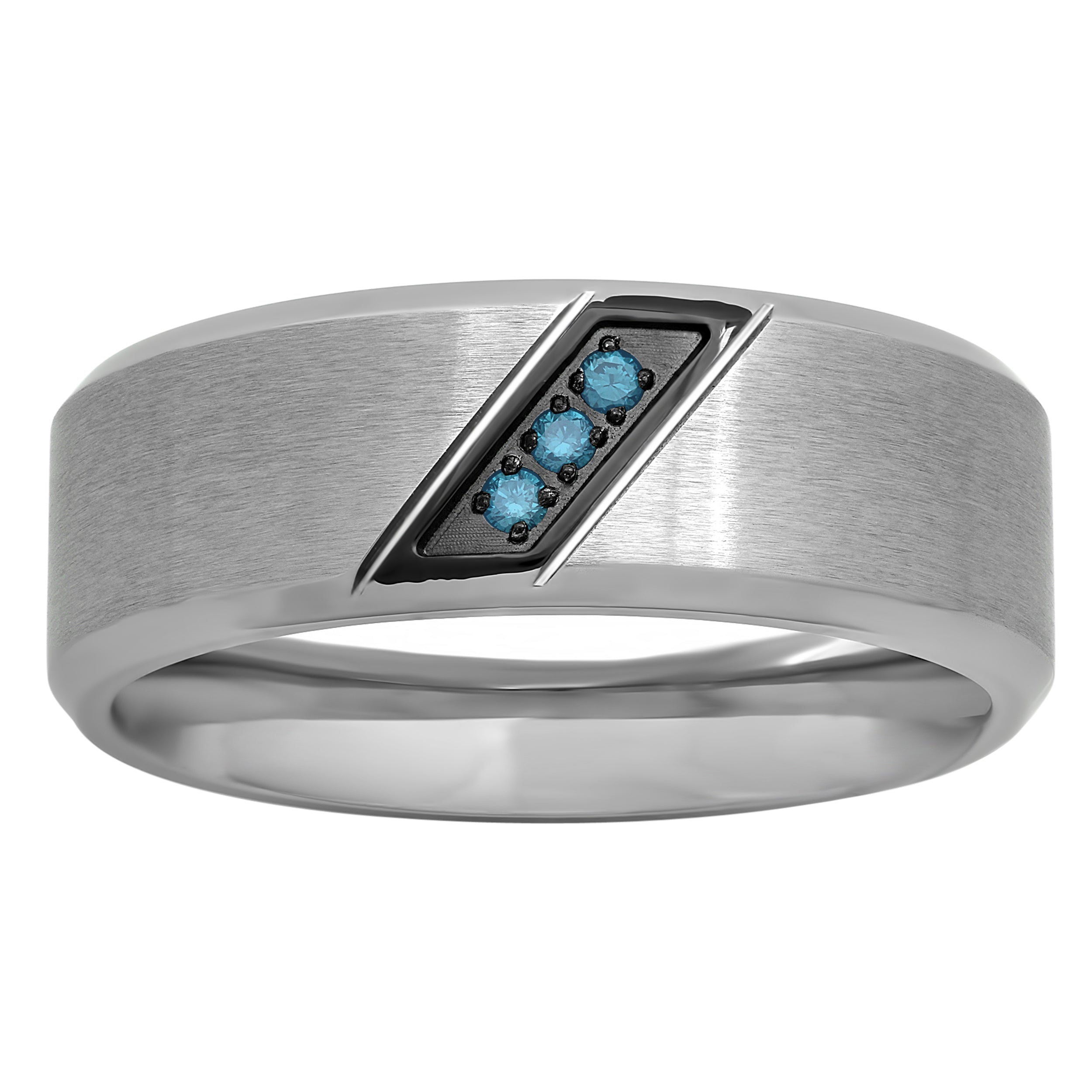 SLANT BAND WITH DIAMONDS