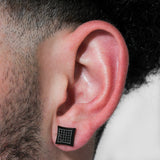 CUBIC ZIRCONIA STUD EARRINGS