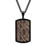 CAMO DOG TAG PENDANT