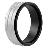 1/20 CTW DIAMOND POLISHED BAND