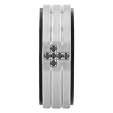 1/20 CTW DIAMOND POLISHED BAND