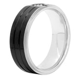 1/20 CTW DIAMOND POLISHED BAND