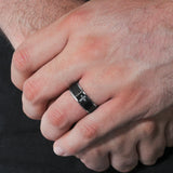 1/20 CTW DIAMOND POLISHED BAND