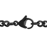 Black Anchor Pendant