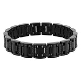 1/2CTW BLACK DIAMOND LINK BRACELET