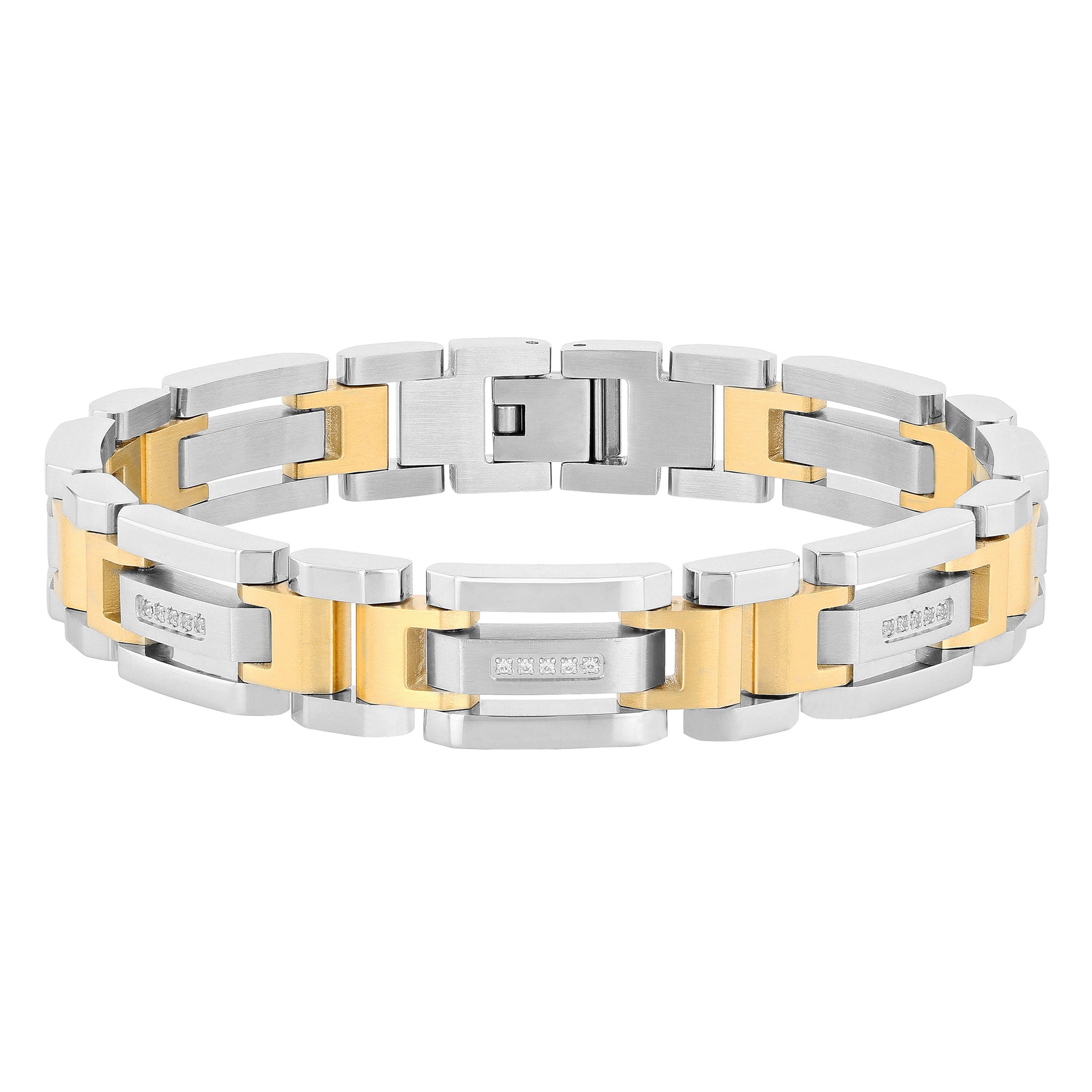 1/6CTW DIAMOND LINK BRACELET