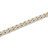 1/6CTW DIAMOND LAYERED LINK BRACELET