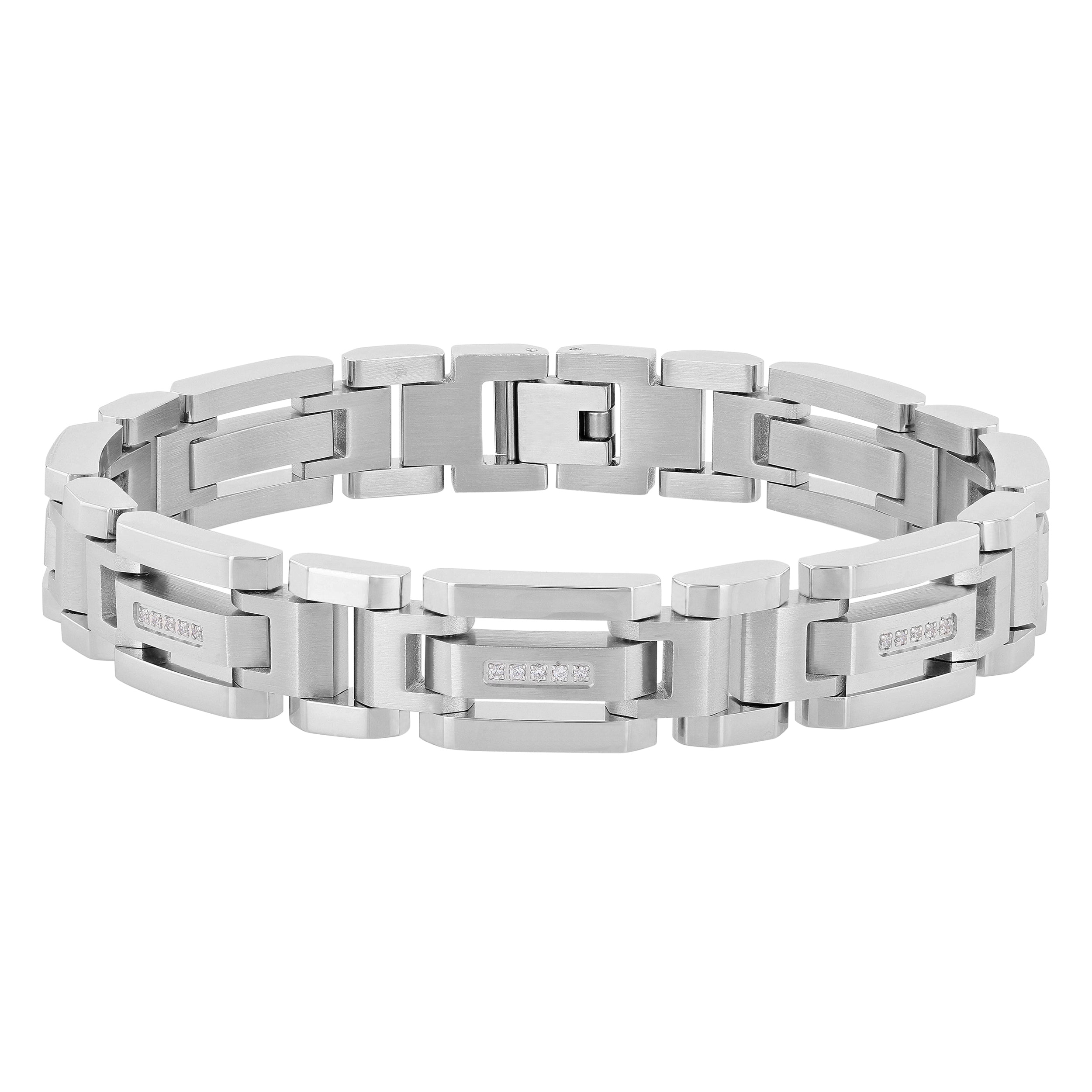 1/6CTW DIAMOND LINK BRACELET