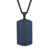 WRAPPED DOG TAG PENDANT