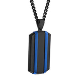 WRAPPED DOG TAG PENDANT