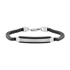 1/5CTW DIAMOND ID BRACELET