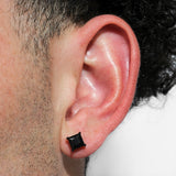 SQUARE STUD EARRINGS