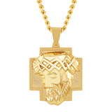 JESUS HEAD PENDANT