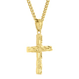 NUGGET CROSS PENDANT