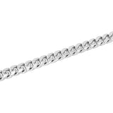 STARBURST CLASP CURB BRACELET