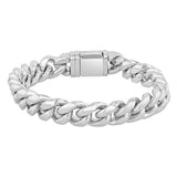 STARBURST CLASP CURB BRACELET