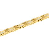 GOLD WOVEN INLAY BRACELET