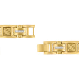 GOLD WOVEN INLAY BRACELET