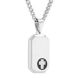 CROSS DOG TAG PENDANT