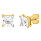 SQUARE STUD EARRINGS