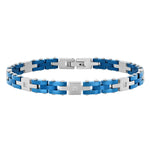 Silver & Black/Blue Diamond