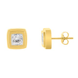SOLITAIRE STUD EARRINGS