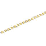 TWO-TONE BEAD BRACELET