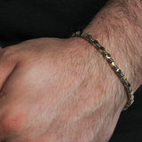 TWO-TONE BEAD BRACELET