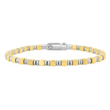 TWO-TONE BEAD BRACELET