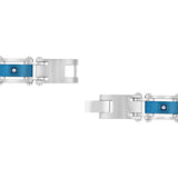 DIAMOND ACCENT CARBON FIBER BRACELET