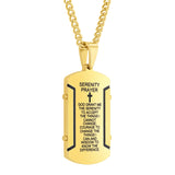 SERENITY PRAYER PENDANT