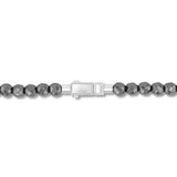 HEMATITE BEAD NECKLACE