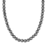 HEMATITE BEAD NECKLACE