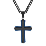 FORGED CROSS PENDANT