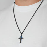 FORGED CROSS PENDANT