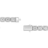 BEZEL TENNIS BRACELET