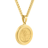 ST. CHRISTOPHER MEDALLION PENDANT