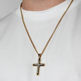 PAVE CROSS PENDANT