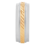 WEAVE & MILGRAIN BAND