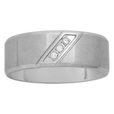 SLANT BAND WITH DIAMONDS