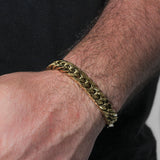 BLOCK CURB BRACELET
