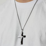 LORD'S PRAYER CROSS PENDANT